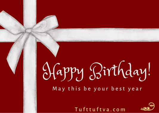 Tuft Tuft Birthday Gift Card